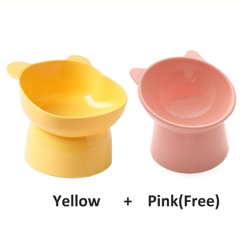 Aiitle Ergonomic Tilted Cat Bowl Buy 1 Get 1 Free