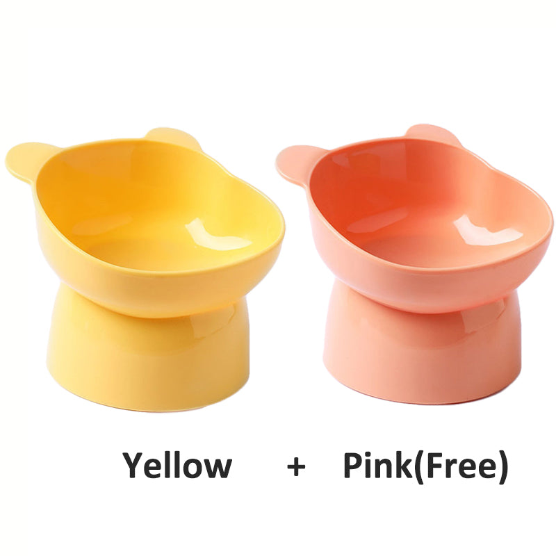 Aiitle Ergonomic Tilted Cat Bowl Buy 1 Get 1 Free