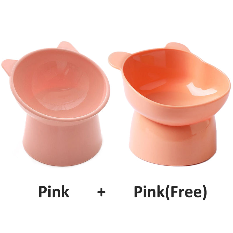 Aiitle Ergonomic Tilted Cat Bowl Buy 1 Get 1 Free