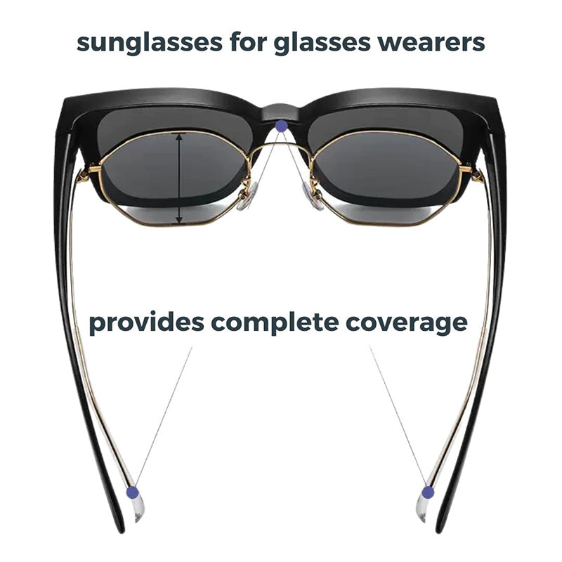 Aiitle Fit Over Sunglasses Glasses UV Protection