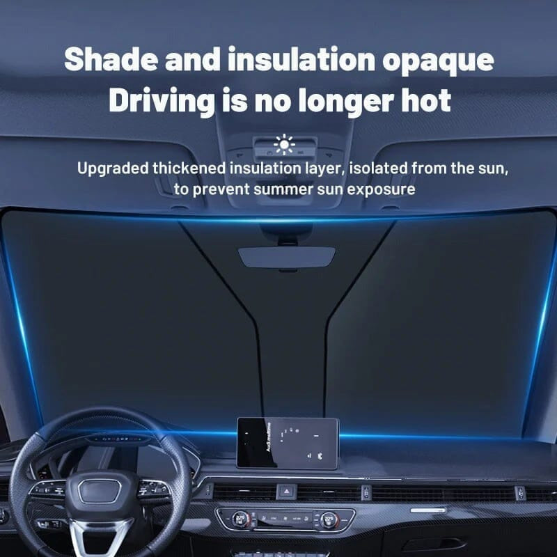 Aiitle Foldable Car Windshield Sun Shade