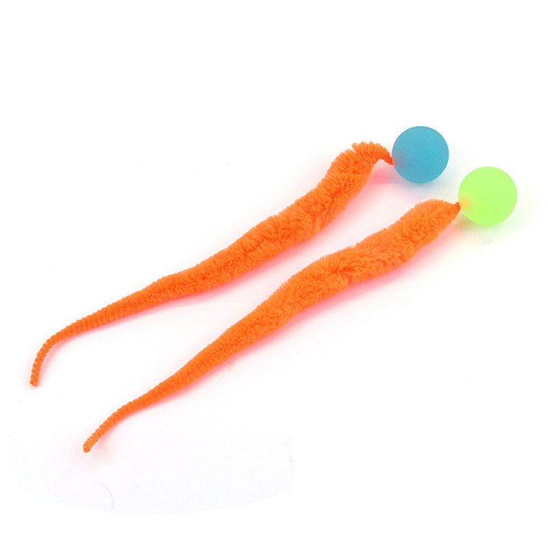 Aiitle Fun Cat Toy Wiggly Ball with Tail