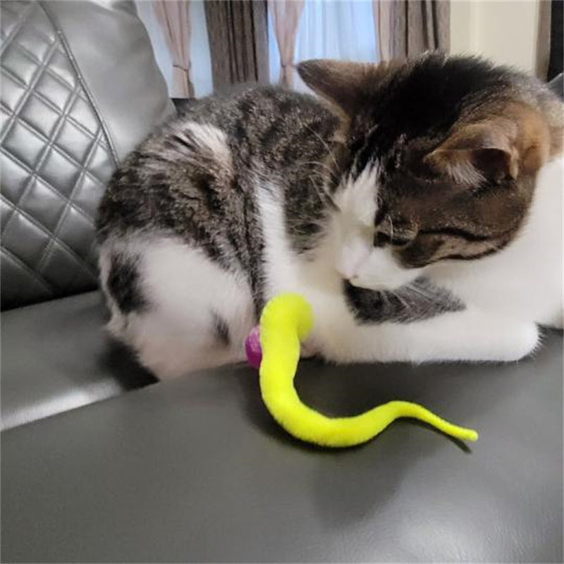 Aiitle Fun Cat Toy Wiggly Ball with Tail