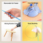 Aiitle Interactive Cat Teaser Feather Wand Toy with Suction Cup
