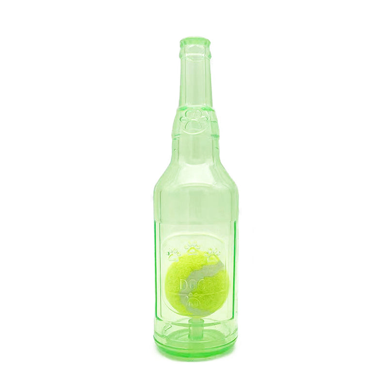 Aiitle Interactive Dog Squeaky Bottle Toy