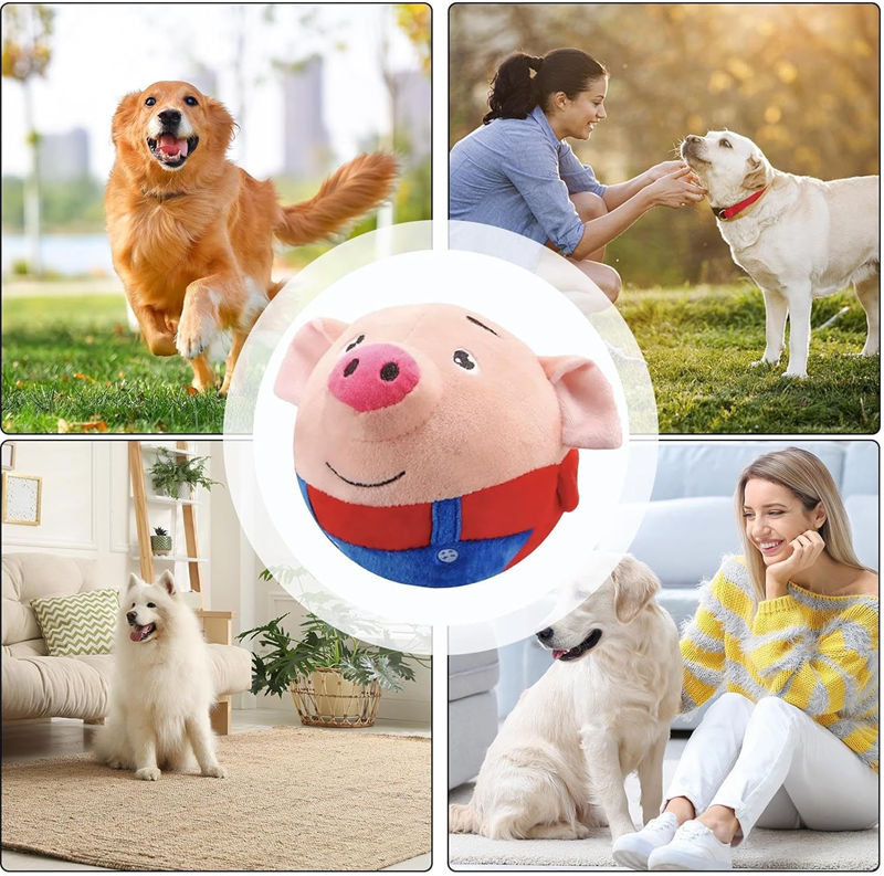 Aiitle Interactive Plush Jumping Talk Pet Toys