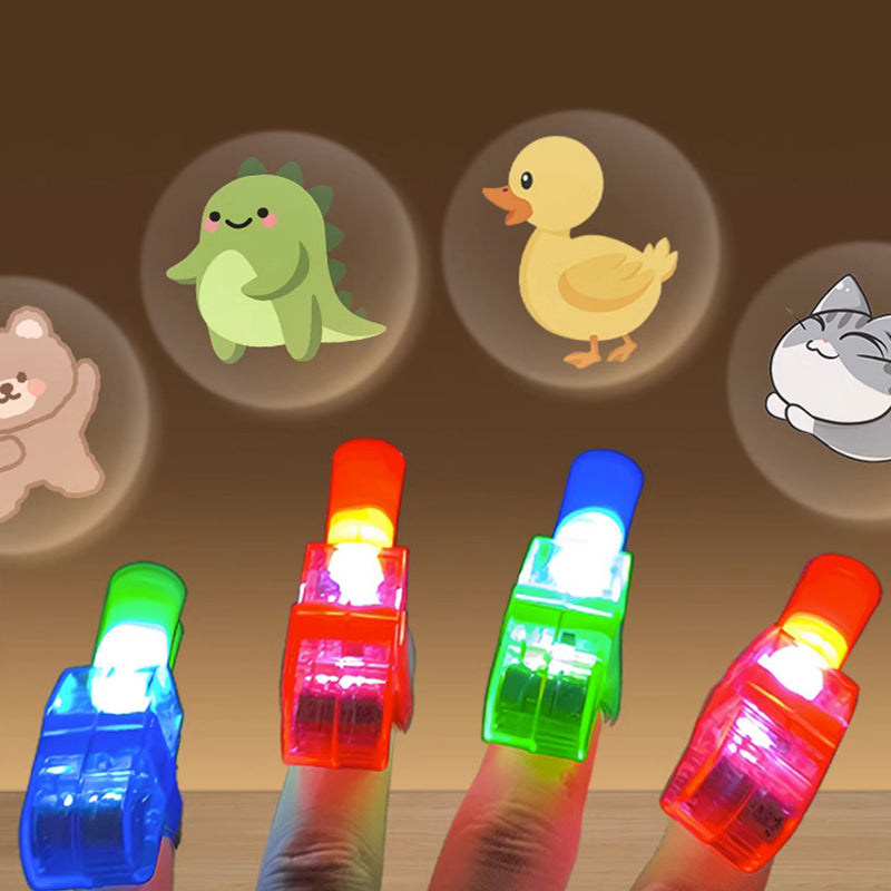 Aiitle LED Cartoon Finger Projection Light