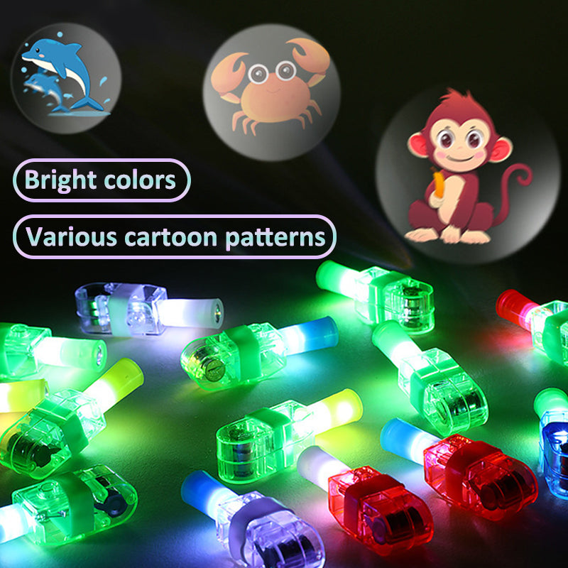 Aiitle LED Cartoon Finger Projection Light