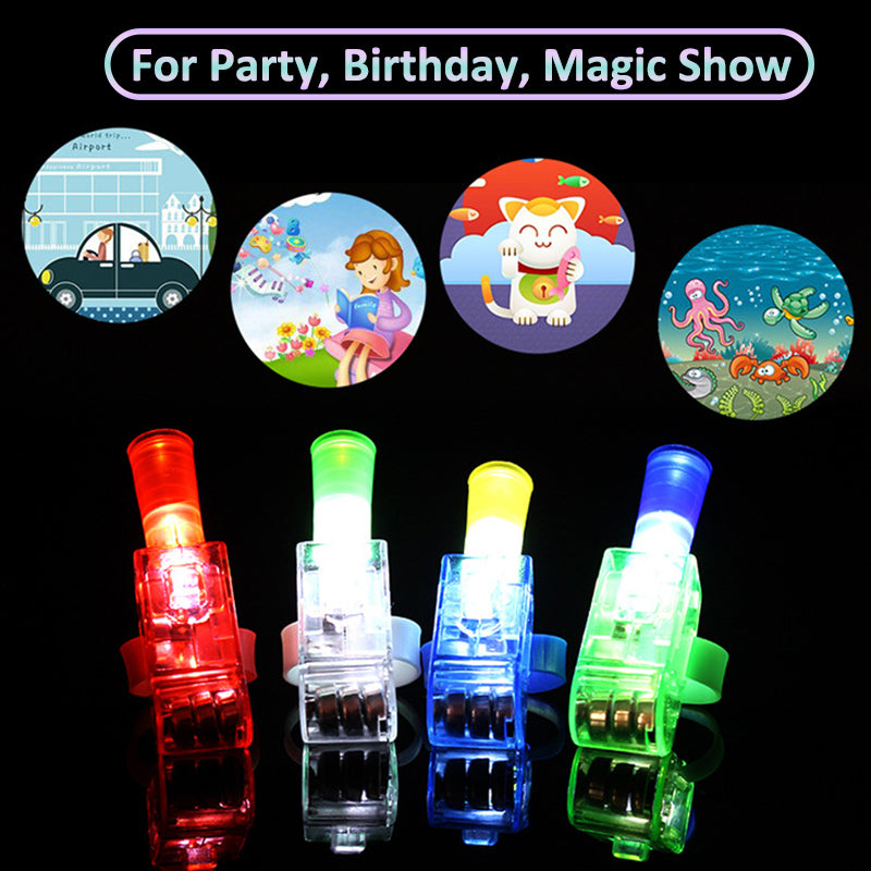 Aiitle LED Cartoon Finger Projection Light