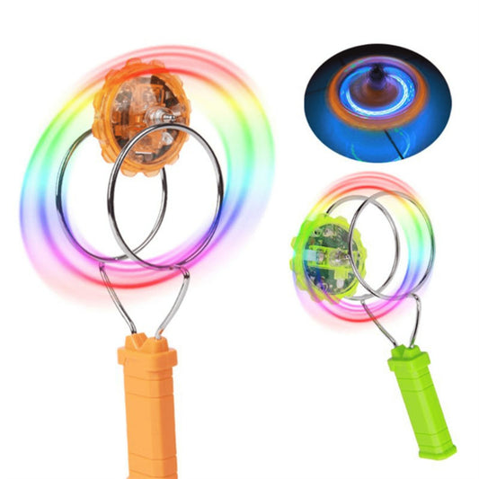 Aiitle LED Light Luminous Fidget Spinner Magnetic Gyro Toy