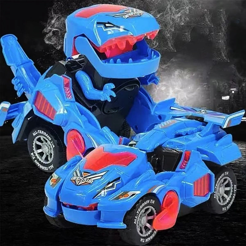 Aiitle Led Dinosaur Transformation Car Toy