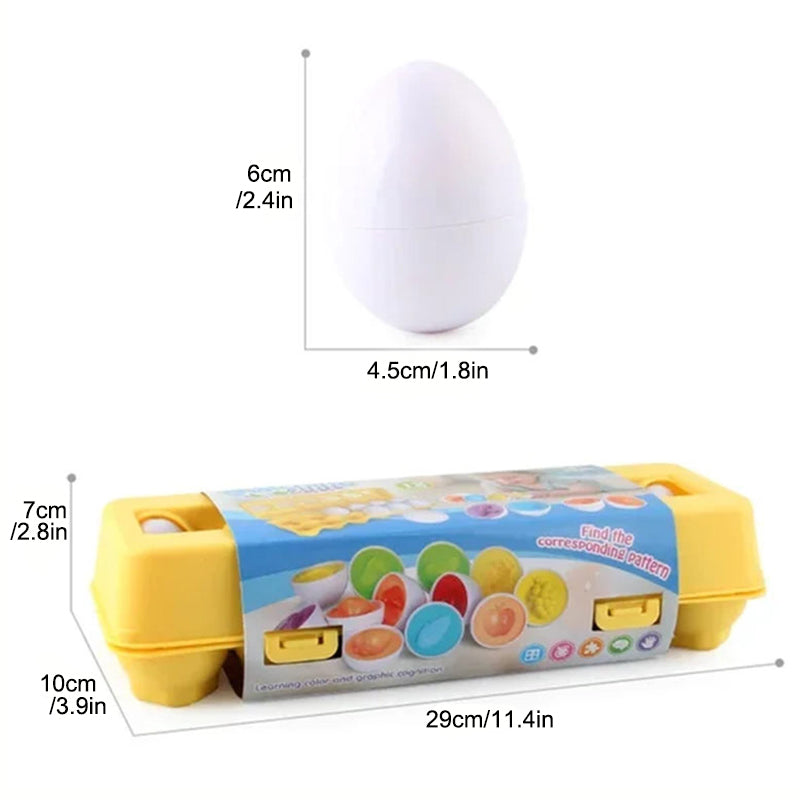 Aiitle Montessori Geometric Easter Egg Toy