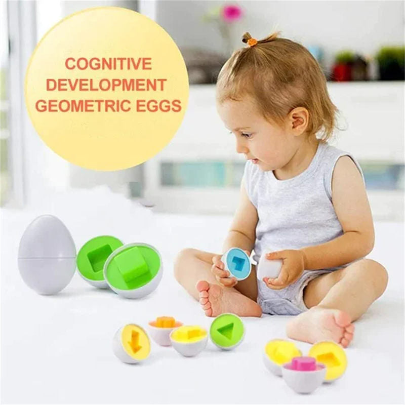 Aiitle Montessori Geometric Easter Egg Toy