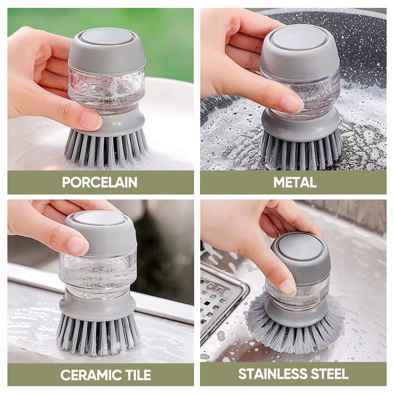 Aiitle Multifunctional Pressing Cleaning Brush