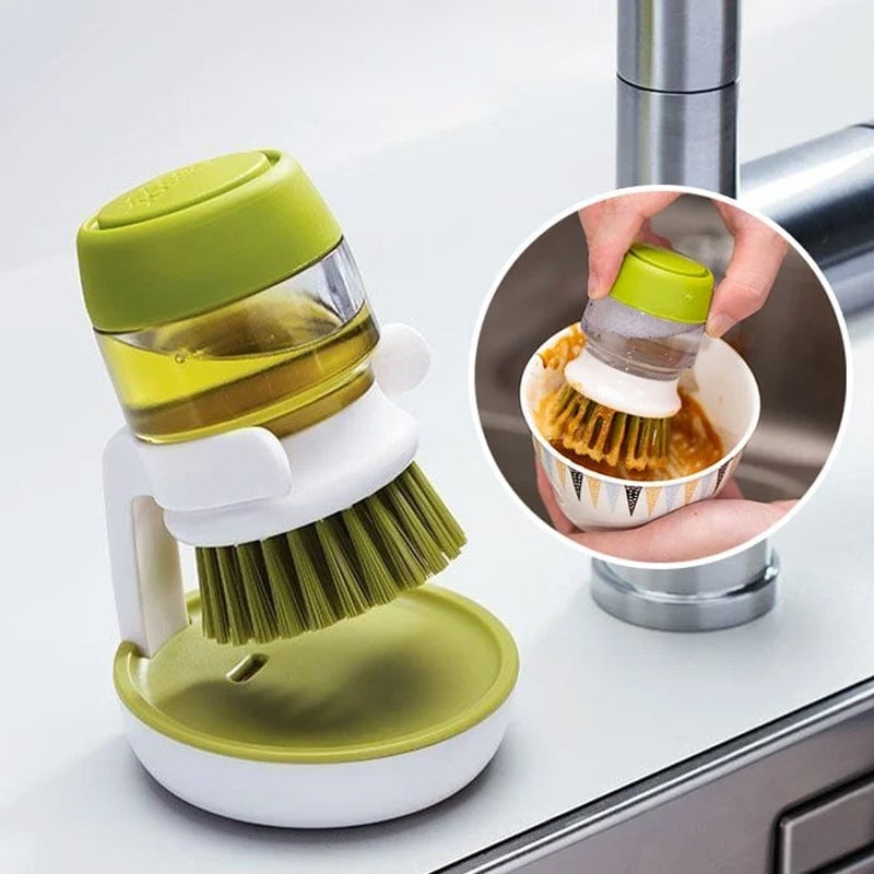 Aiitle Multifunctional Pressing Cleaning Brush