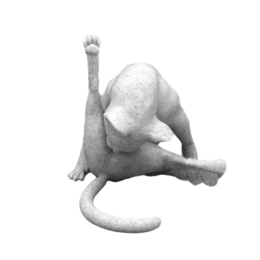 Aiitle Funny Gift Idea No Shame Cat Sculpture