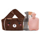 Aiitle Plush Hot Water Bottle Belt Set