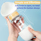 Aiitle Portable Pet Water Bottle with Food Container