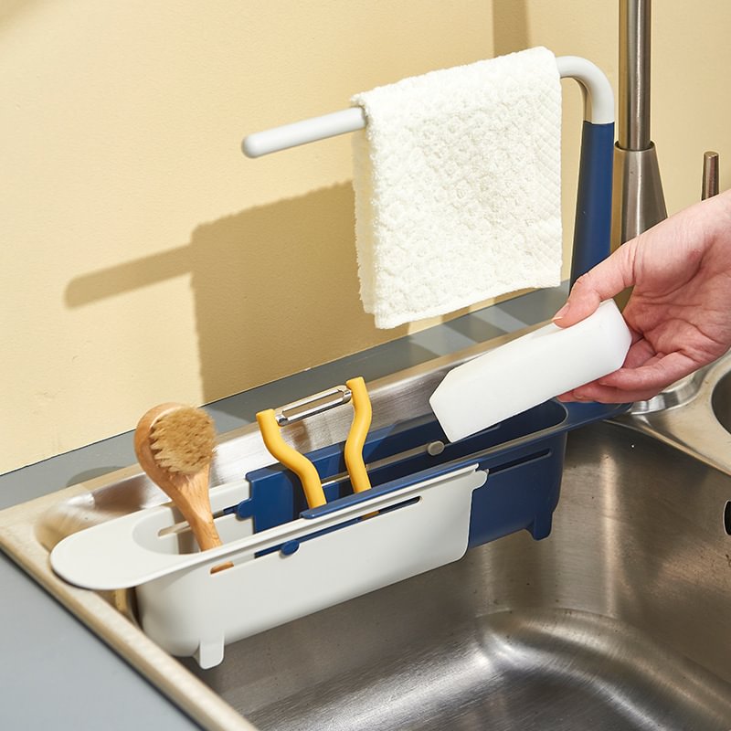 Aiitle Upgraded Kitchen Telescopic Sink Shelf