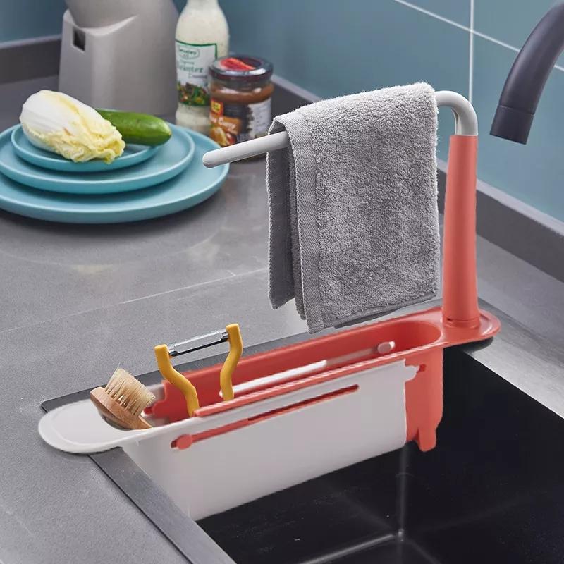 Aiitle Upgraded Kitchen Telescopic Sink Shelf