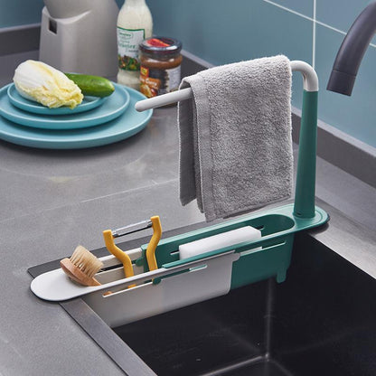 Aiitle Upgraded Kitchen Telescopic Sink Shelf