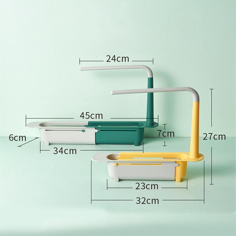 Aiitle Upgraded Kitchen Telescopic Sink Shelf