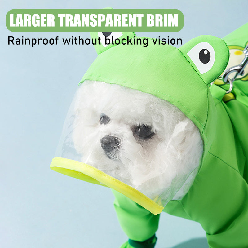 Aiitle Waterproof Dog Raincoat Full Cover