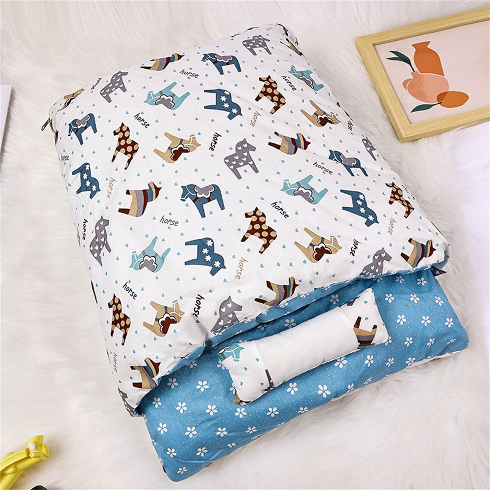 Aiitle Cute Cat Sleeping Bed with Pillow