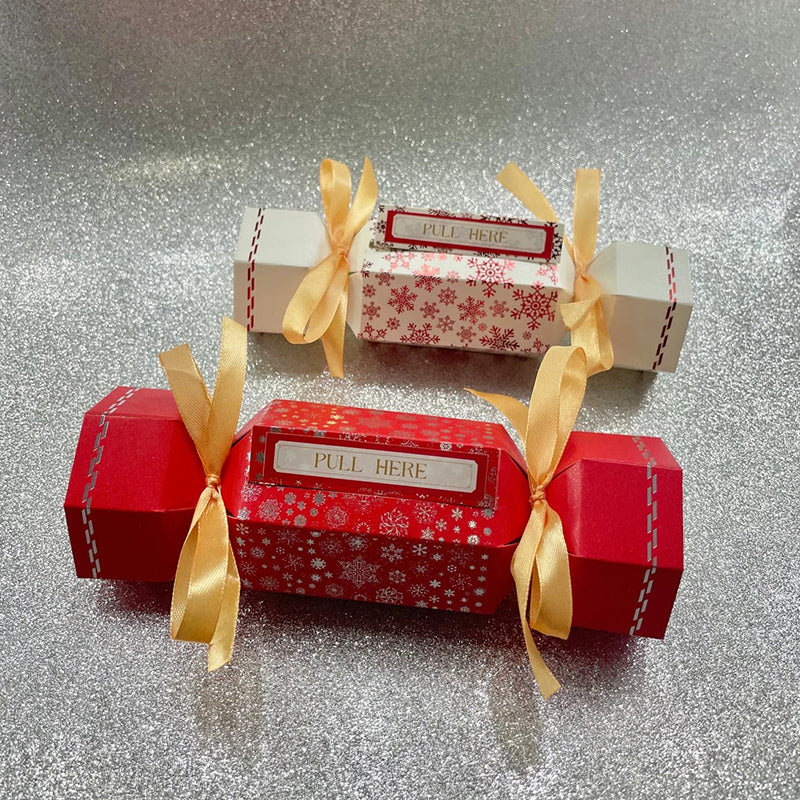 Christmas Candy Shape Money Pull Pouch 4 PCS Set