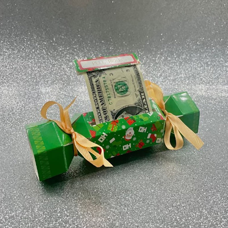 Christmas Candy Shape Money Pull Pouch 4 PCS Set