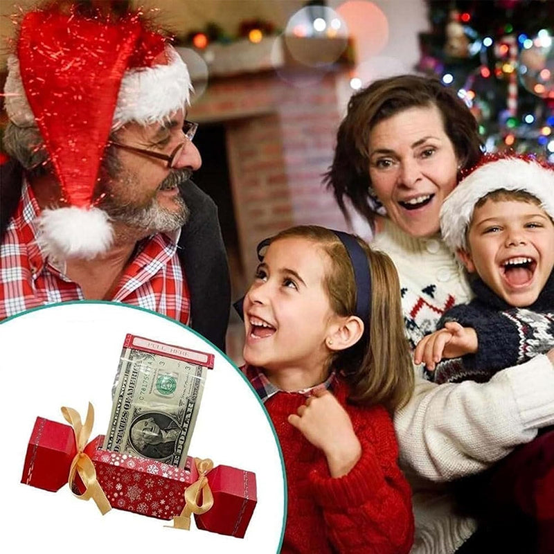 Christmas Candy Shape Money Pull Pouch 4 PCS Set