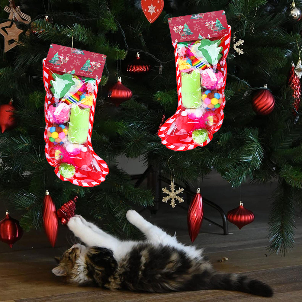 Aiitle Christmas Cat Toys Set