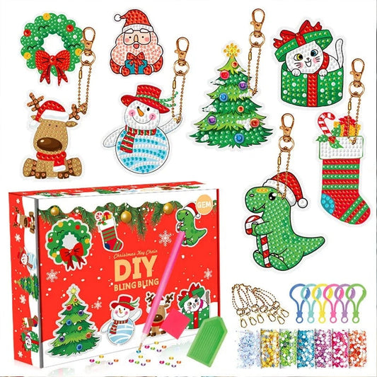 Christmas Gem Diamond Art Kit for Kids