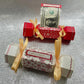 Christmas Candy Shape Money Pull Pouch 4 PCS Set