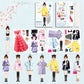 Aiitle Magnetic Princess Dress Up Paper Toy