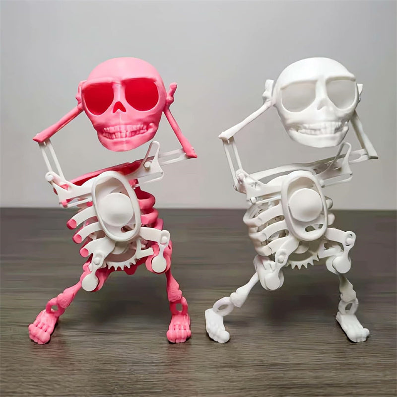 Dancing and Swinging 3D Skull Toy