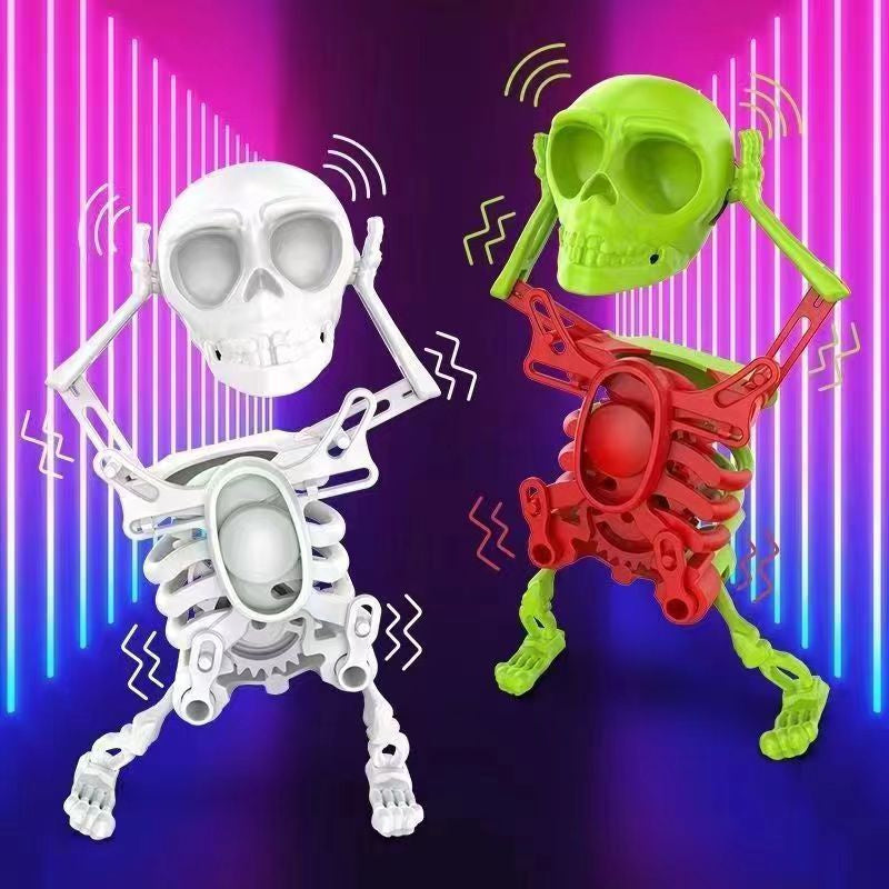 Dancing and Swinging 3D Skull Toy