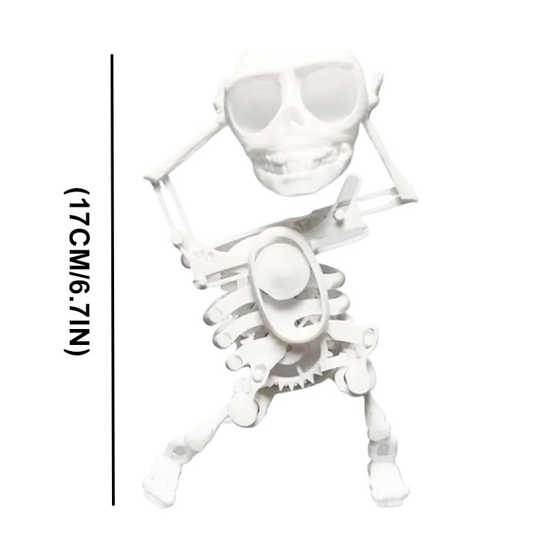 Dancing and Swinging 3D Skull Toy