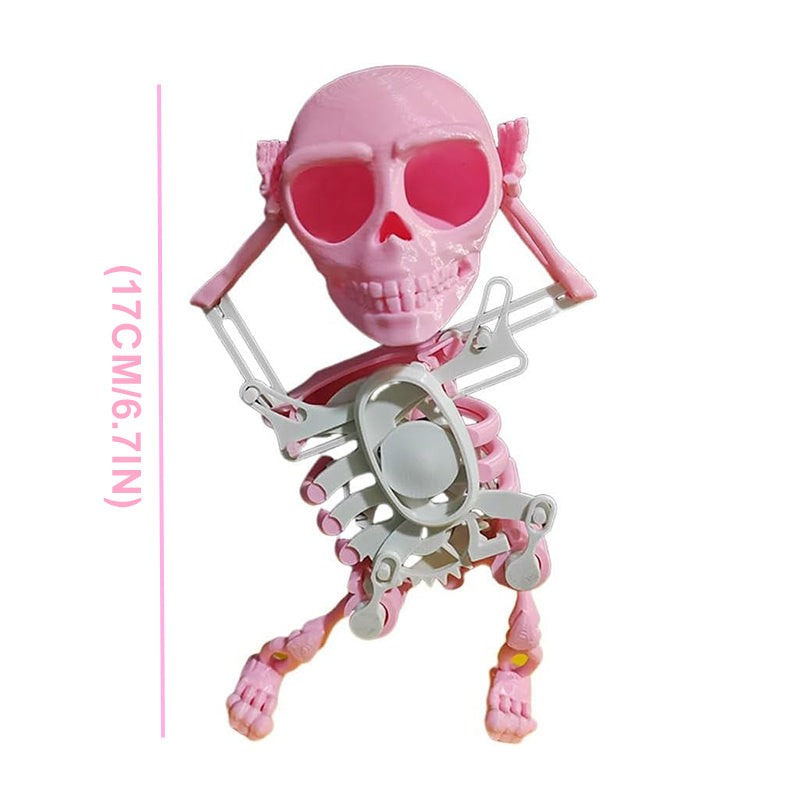 Dancing and Swinging 3D Skull Toy