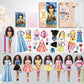 Aiitle Magnetic Princess Dress Up Paper Toy