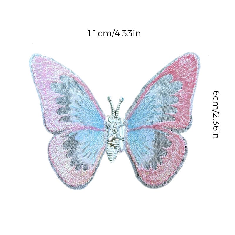 Aiitle Embroidery Flying Butterfly Car Decoration