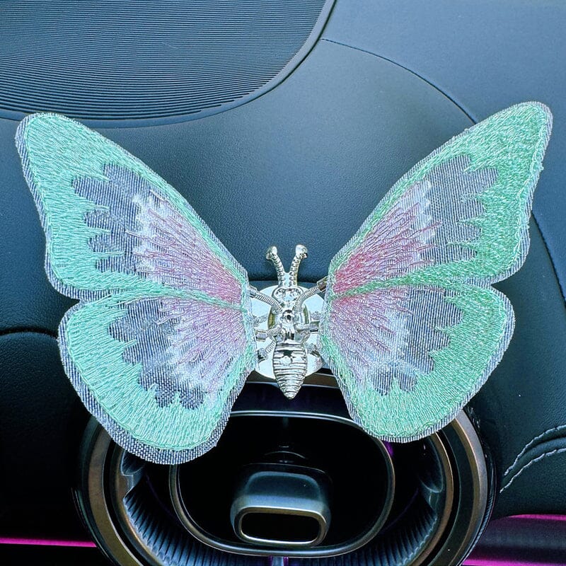 Aiitle Embroidery Flying Butterfly Car Decoration