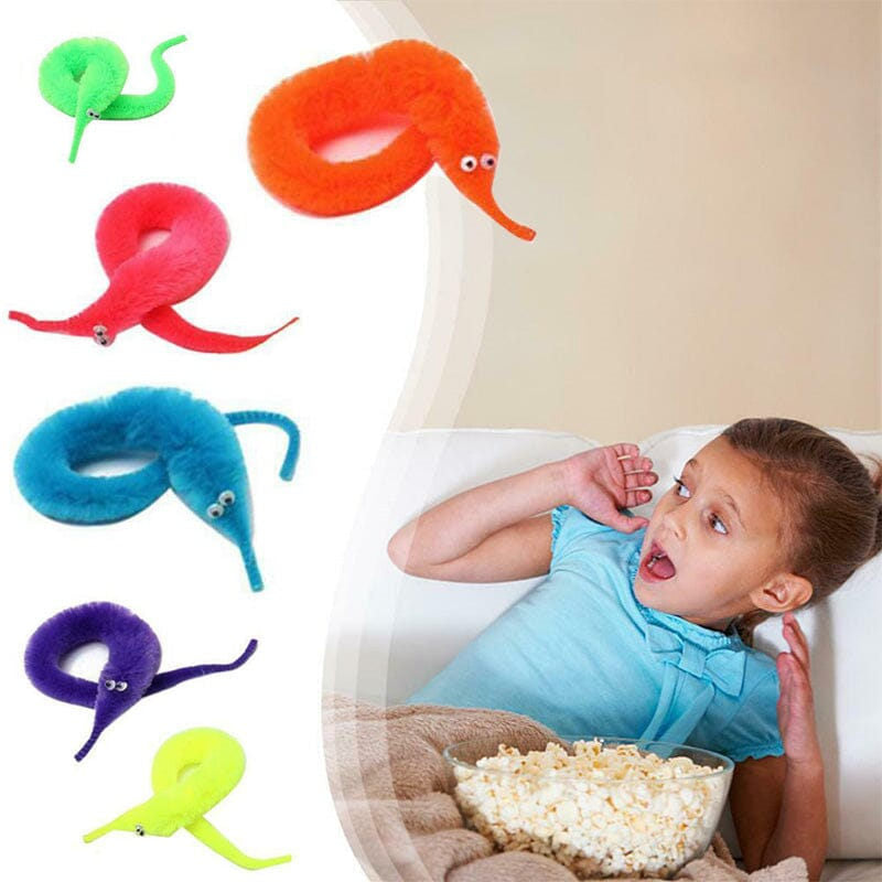 Aiitle Magic Fuzzy Worm Toys