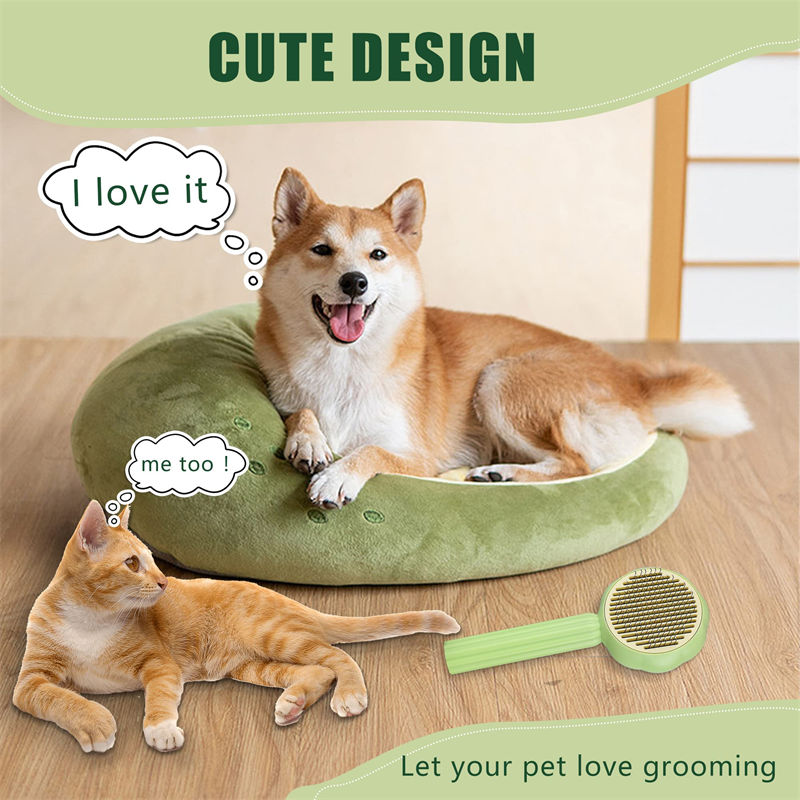 Aiitle Self Cleaning Pet Hair Remove Brush