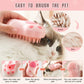 Aiitle Pink Cat Paw Steamy Brush