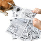 Aiitle Squeaky Newspaper Interactive Dog Toy