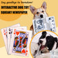 Aiitle Squeaky Newspaper Interactive Dog Toy