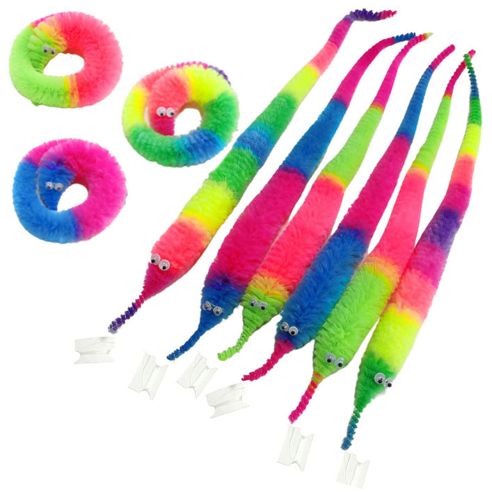 Aiitle Magic Fuzzy Worm Toys