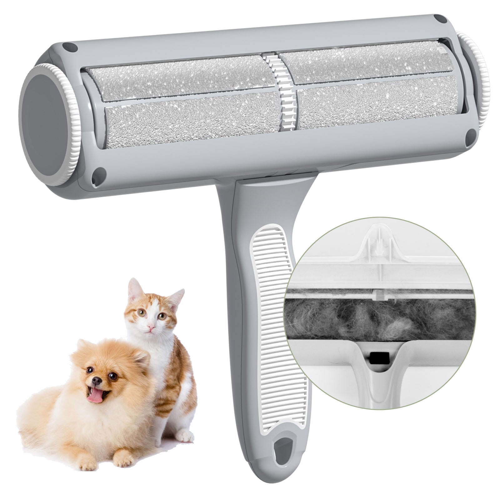 Aiitle Pet Hair Remover - Reusable Cat and Dog loose Hair Remover | AIITLE