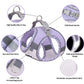 Aiitle Step in Breathable Air Mesh Dog Harness Purple White